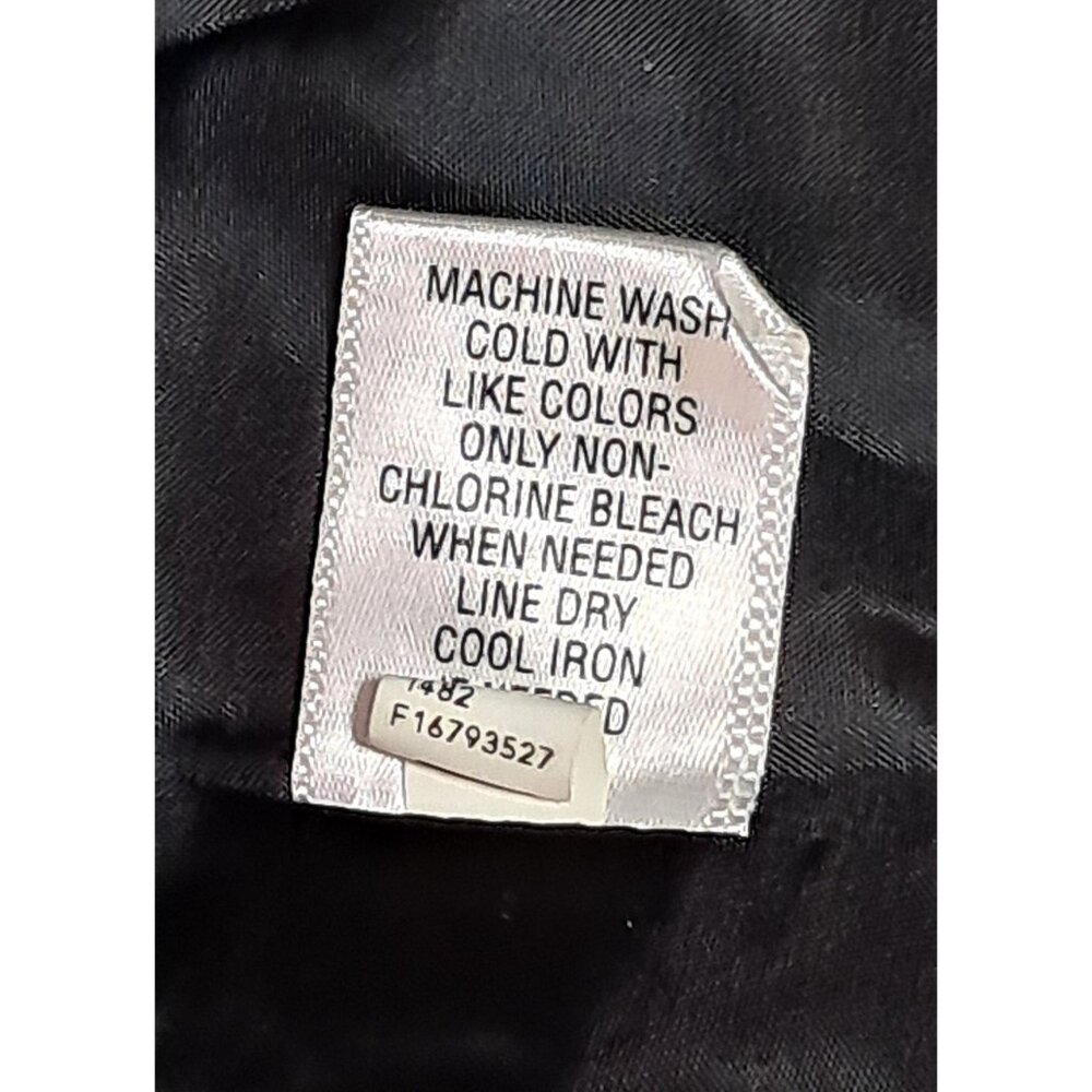 Black Merona Blazer Jacket Womens Size L Fitted - Picture 10 of 11